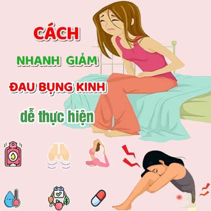 10 cách nhanh giảm đau bụng kinh nhất dễ thực hiện