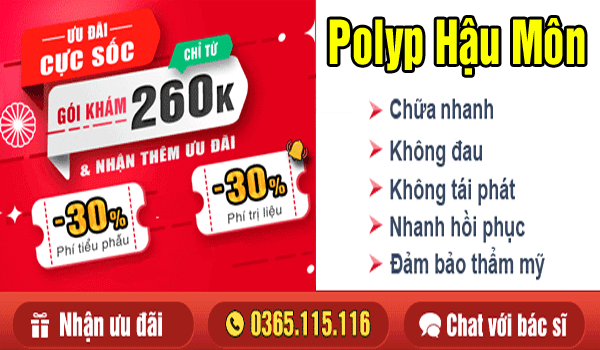 [Polyp Hậu Môn] Dấu hiệu, hình ảnh, cách điều trị và chi phí cắt 2026