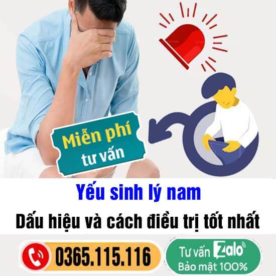 [Yếu sinh lý nam] Dấu hiệu và cách điều trị tốt nhất 2026